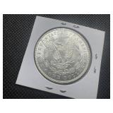 1887 Morgan Silver Dollar Marked MS65 When Purchased - Nice Mint Luster!!