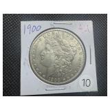 1900 Morgan Silver Dollar Marked AU When Purchased