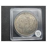 1921 Morgan Silver Dollar in Holder