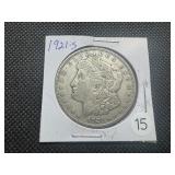 1921-S Morgan Silver Dollar