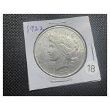 1922 Peace Silver Dollar