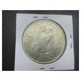 1923 Peace Silver Dollar Marked MS64 When Purchased