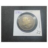 1892 Columbian Commemorative Silver Half Dollar