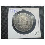 1892 Columbian Commemorative Silver Half Dollar