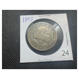 1893 Columbian Commemorative Silver Half Dollar
