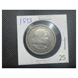 1893 Columbian Commemorative Silver Half Dollar