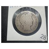1899-O Silver Barber Half Dollar