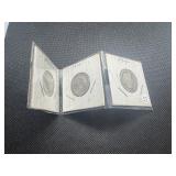 Three Barber Silver Quarters - 1908-O, 1910, and 1914