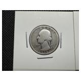 Two Silver Quarters, Standing Liberty and Washington