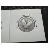 Two Silver Quarters, Standing Liberty and Washington