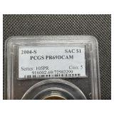 2004 S Sacagawea $1 PCGS PR69 DCAM