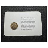 1984 Friendship Medallion of the Olympic Games