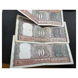 Five Bank Notes from India