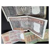 Five Bank Notes from India