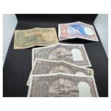 Five Bank Notes from India
