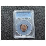2017 P One Cent PCGS MS66 RD Shield