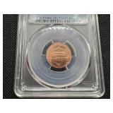 2017 P One Cent PCGS MS66 RD Shield