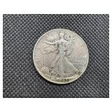 1945 Silver Walking Liberty Half Dollar