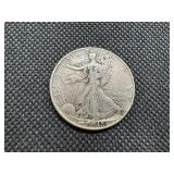 1945 Silver Walking Liberty Half Dollar