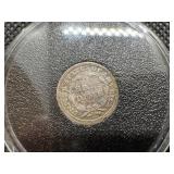 1854 Seated Liberty Half Dime