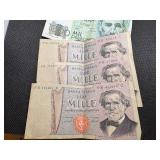 Six European Bank Notes