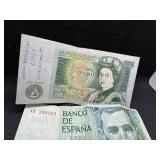 Six European Bank Notes