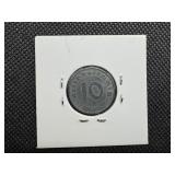 1940 Third Reich Germany 10 Reichspfennig