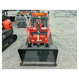 Mini Skid Steer Loader orange