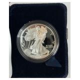 2000 P-American Eagle One Ounce Proof Silver Bullion Coin - original package with COA