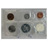 1964 Proof Mint Uncirculated 5 Coin Set (P) - original pacakge with COA and envelope