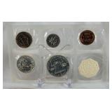 1958 Proof Mint Uncirculated 5 Coin Set (P) - original pacakge with COA and envelope