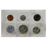 1959 Proof Mint Uncirculated 5 Coin Set (P) - original pacakge with COA and envelope