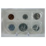 1961 Proof Mint Uncirculated 5 Coin Set (P) - original pacakge with COA and envelope