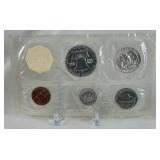 1961 Proof Mint Uncirculated 5 Coin Set (P) - original pacakge with COA and envelope