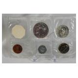 1962 Proof Mint Uncirculated 5 Coin Set (P) - original pacakge with COA and envelope