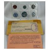 1963 Proof Mint Uncirculated 5 Coin Set (P) - original pacakge with COA and envelope