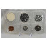 1963 Proof Mint Uncirculated 5 Coin Set (P) - original pacakge with COA and envelope