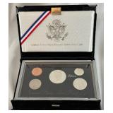1998 Premier Silver Proof Set - original package with COA