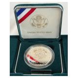 1997 P-US Botanic Garden Commemorative Proof Silver Dollar - original package with COA