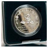 1997 P-US Botanic Garden Commemorative Proof Silver Dollar - original package with COA