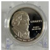 1993 S-Bill of Rights James Madison Proof Silver Dollar - just the coin in a protective plastic case