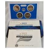 2022 American Innovation $1 Coin Reverse Proof Set - original package with COA