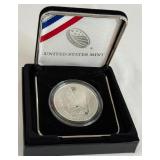 2021 P-National Law Enforcement Memorial & Museum Proof Silver Dollar - original package with COA