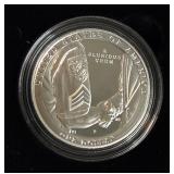 2021 P-National Law Enforcement Memorial & Museum Proof Silver Dollar - original package with COA