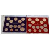 2012 uncirculated P & D us mint coin set OGP (28 coins) - original pacakge with COA and envelope