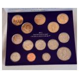 2012 uncirculated P & D us mint coin set OGP (28 coins) - original pacakge with COA and envelope