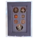 1991 Mt Rushmore Anniversary 2 coin proof set -  in case but no COA
