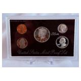 1994 Silver Proof Set - original package with COA