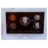 1997 Silver Proof Set - original package with COA