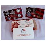 2006 Silver Proof Set - original package with COA